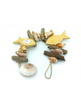 Natural driftwood garland...